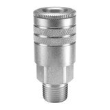 20 Series Stainless Steel Coupler with Male Threads